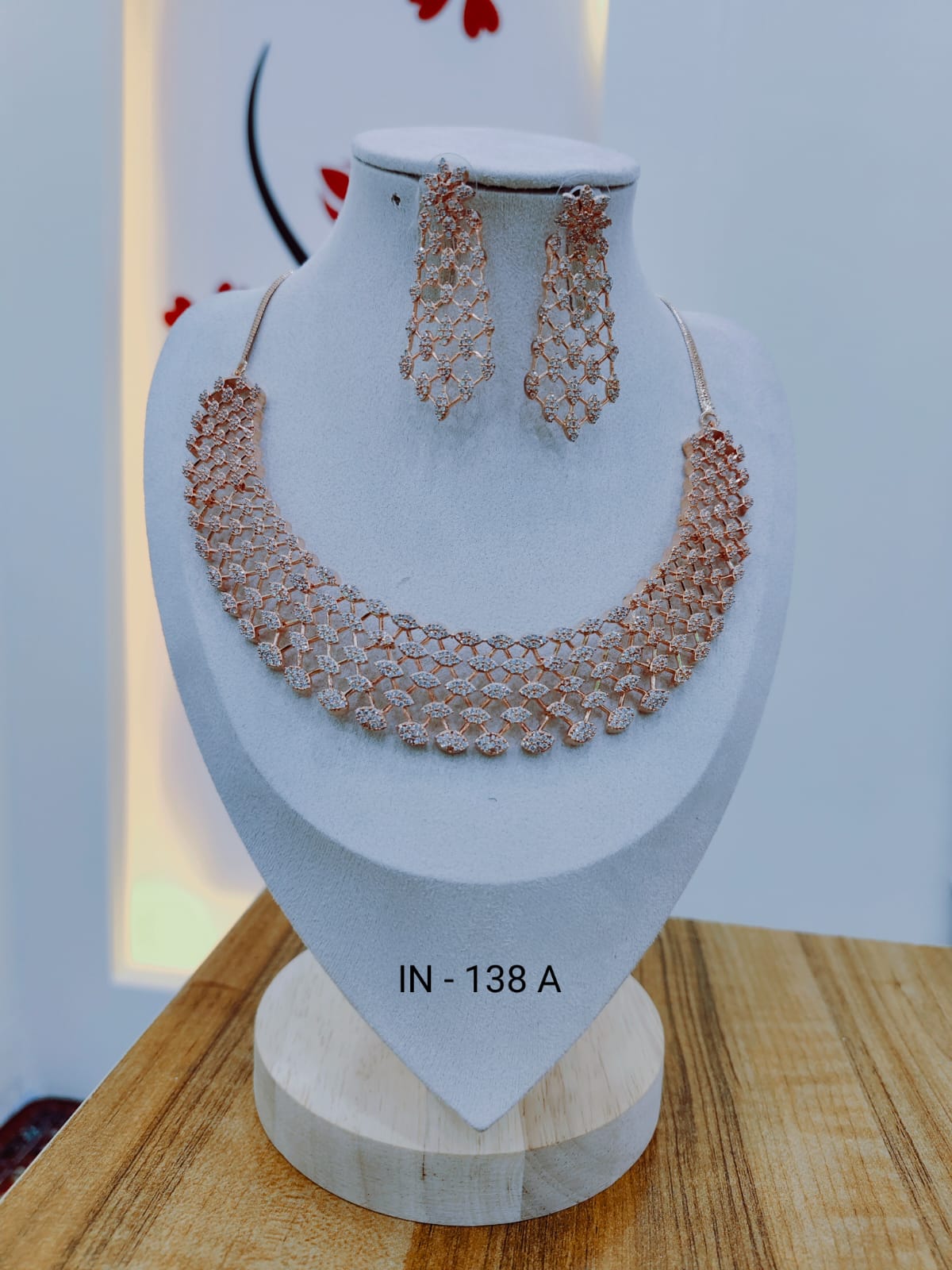 Indian Necklace ( IN- 138 A) Pink