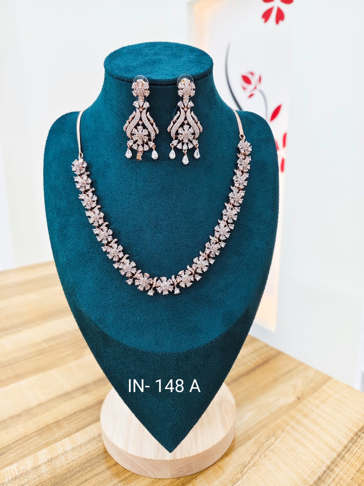 Indian Necklace ( IN- 148 A) Pink